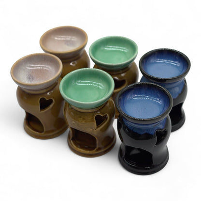 Classic Rustic Oil Burner - Heart Cut - out (assorted) Classic Rustic Oil Burners - Bath Indulgence