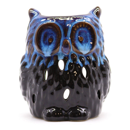 Classic Rustic Oil Burner - Owl (assorted) Classic Rustic Oil Burners - Bath Indulgence