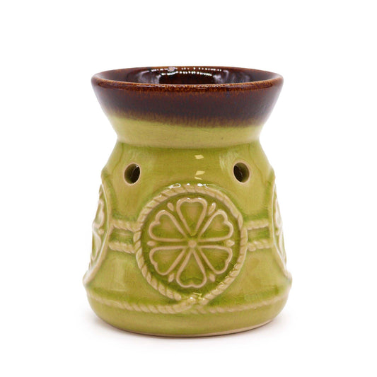 Classic Spa Burner - Jade Cool Designs Oil Burners - Bath Indulgence
