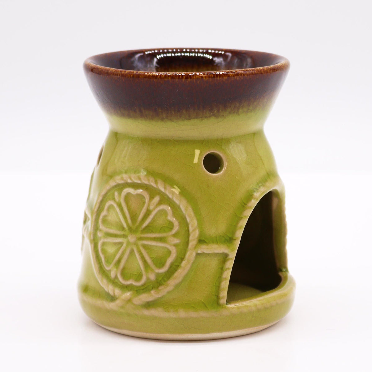 Classic Spa Burner - Jade Cool Designs Oil Burners - Bath Indulgence