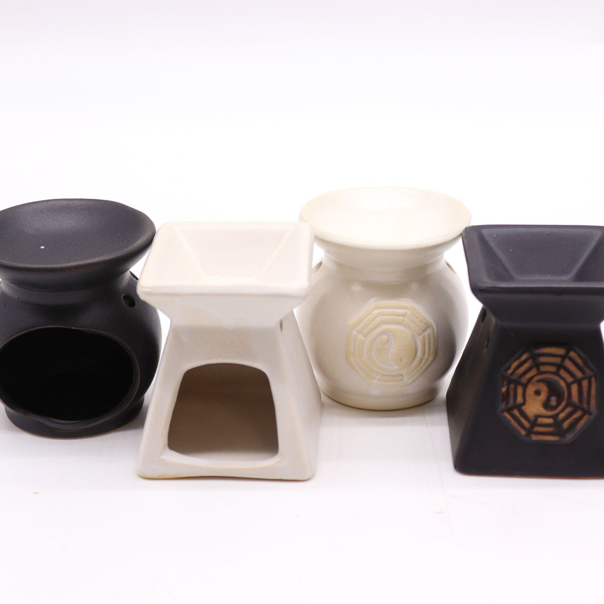 ClassicYin Yang Oil Burners (aast) Classic Rustic Oil Burners - Bath Indulgence