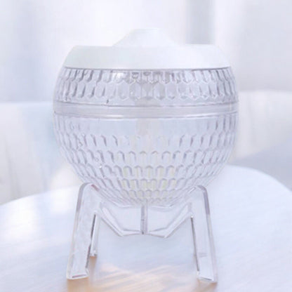 Clear Humidifer Mondo Planet - USB - Colour Change (down light) Aroma Diffusers - Bath Indulgence