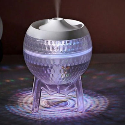 Clear Humidifer Mondo Planet - USB - Colour Change (down light) Aroma Diffusers - Bath Indulgence