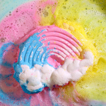 Cloud Bathbomb 95g Shaped Bath Bombs for Kids - Bath Indulgence