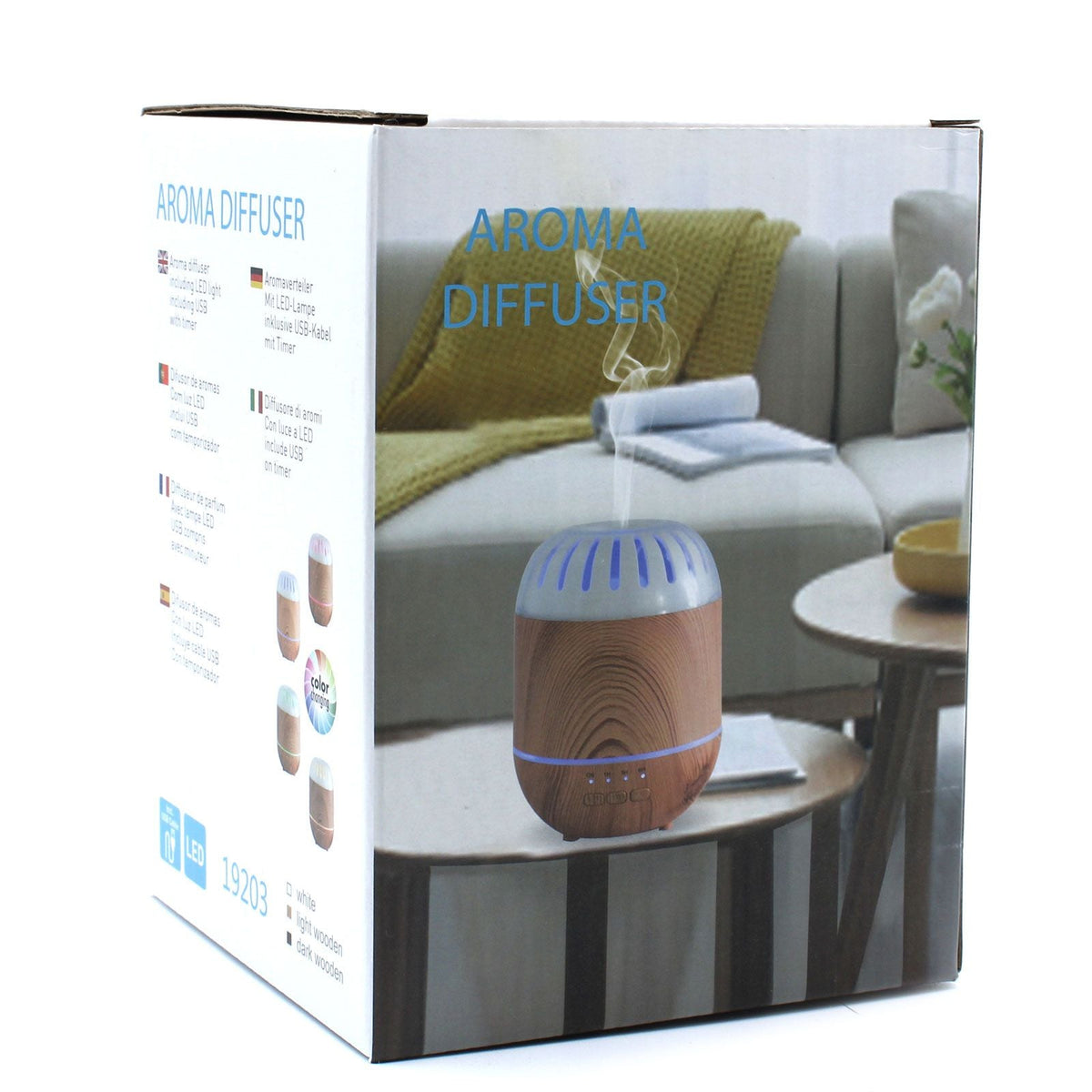 Copenhagen Atomiser - USB - Colour Change - Timer Aroma Diffusers - Bath Indulgence