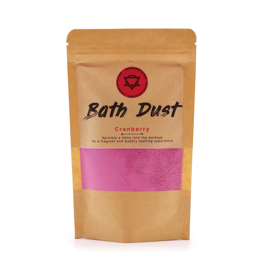 Cranberry Bath Dust 190g Bath Dust - 190g - Bath Indulgence
