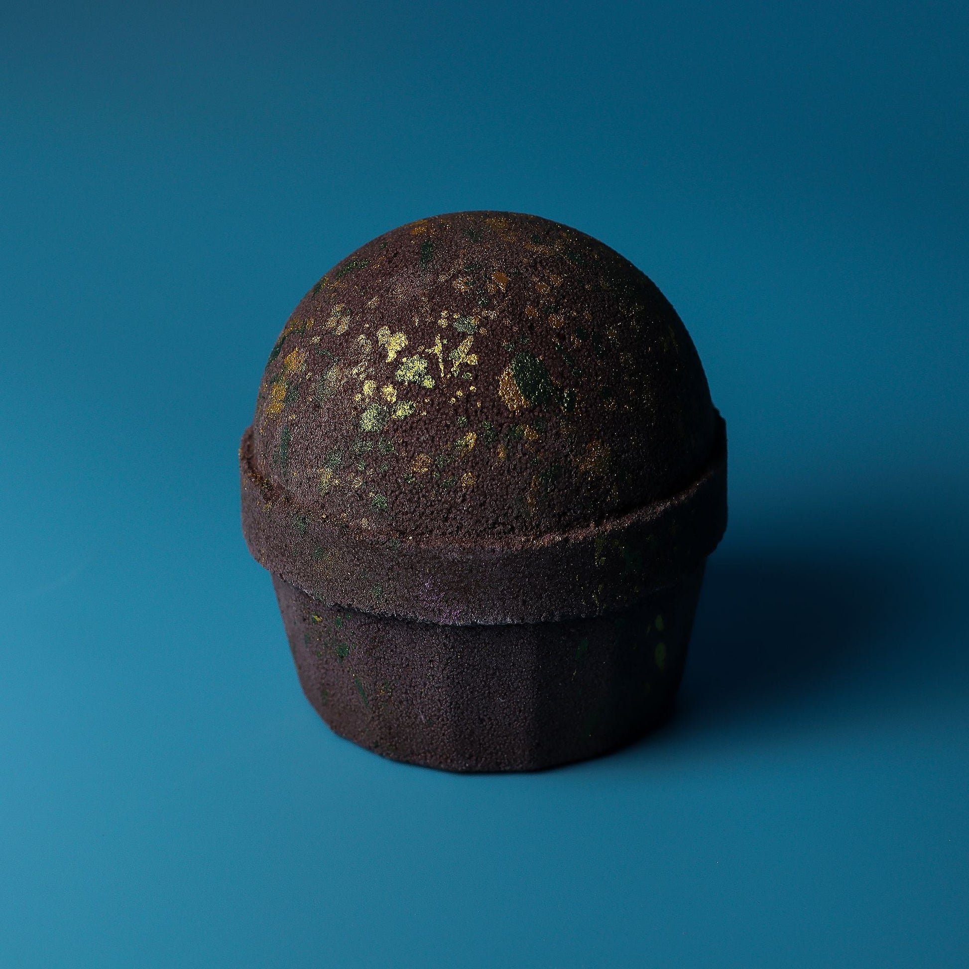 Dubai Cupcake Bath Bomb - Emerald Oudh Truffle Jumbo Bath Bombs - 180g - Bath Indulgence