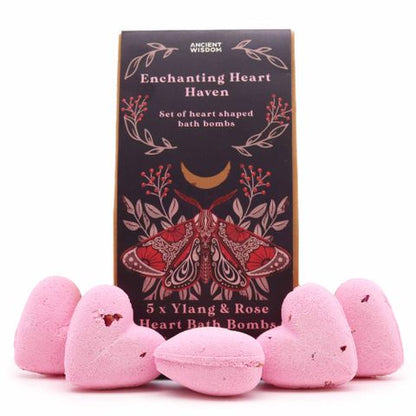 Enchanting Heart Heaven Bath Heart Gift Set - Bath Indulgence