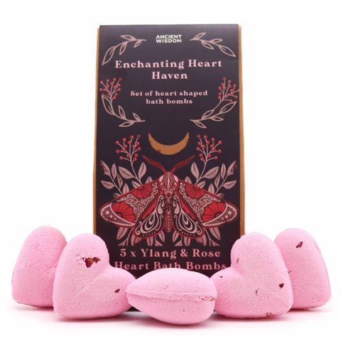 Enchanting Heart Heaven Bath Heart Gift Set - Bath Indulgence
