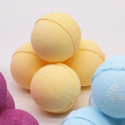 Essential Oil Bath Bomb - Chamomile & Grapefruit Essential Oils Bath Bombs - Bath Indulgence