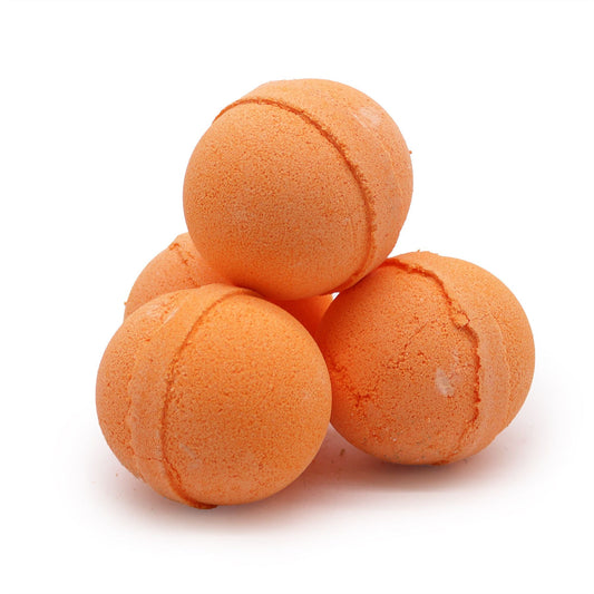 Essential Oil Bath Bomb - Lemongrass & Mandarin Essential Oils Bath Bombs - Bath Indulgence
