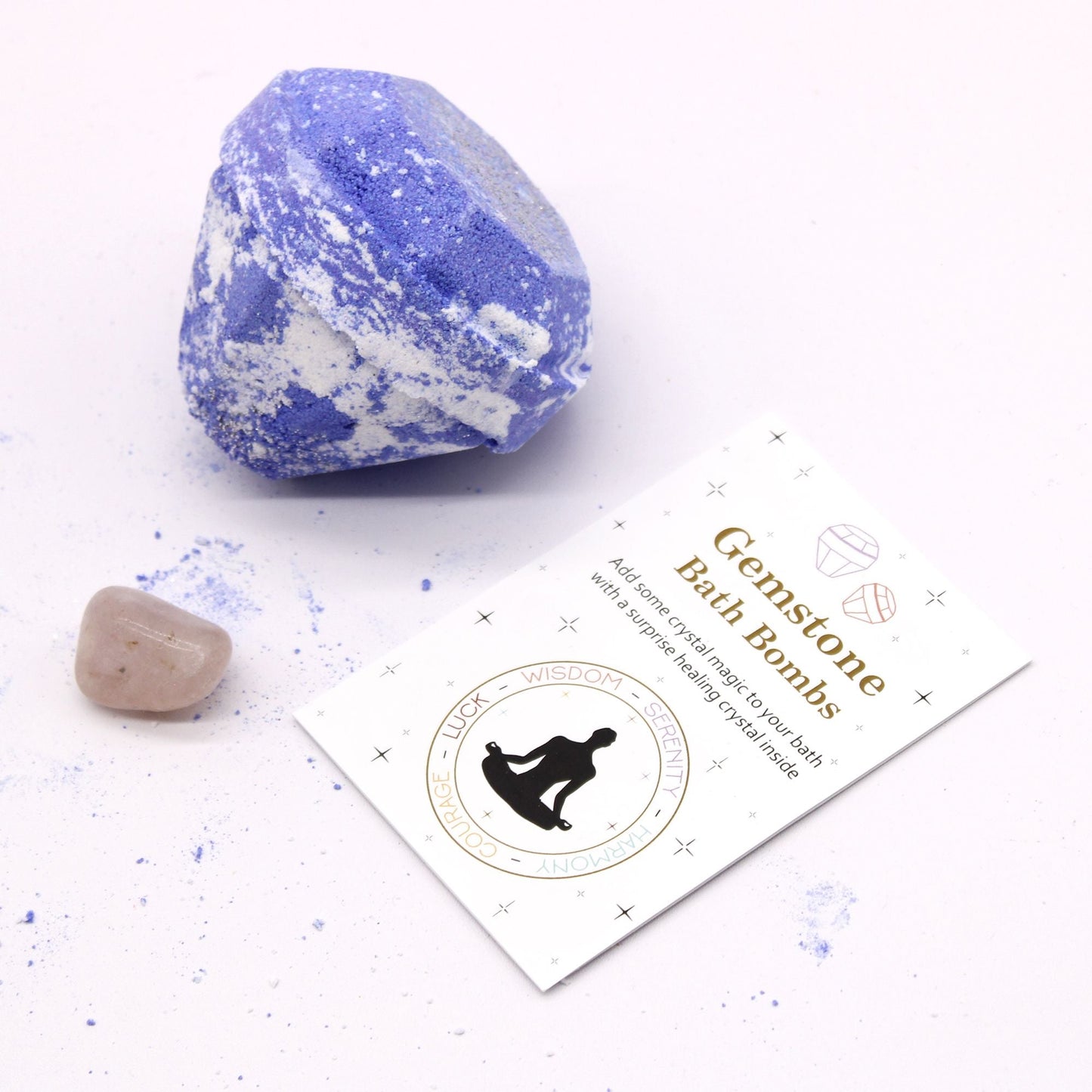 Gemstone Bath Bomb - Very Berry Gemstone Bath Bomb - Bath Indulgence