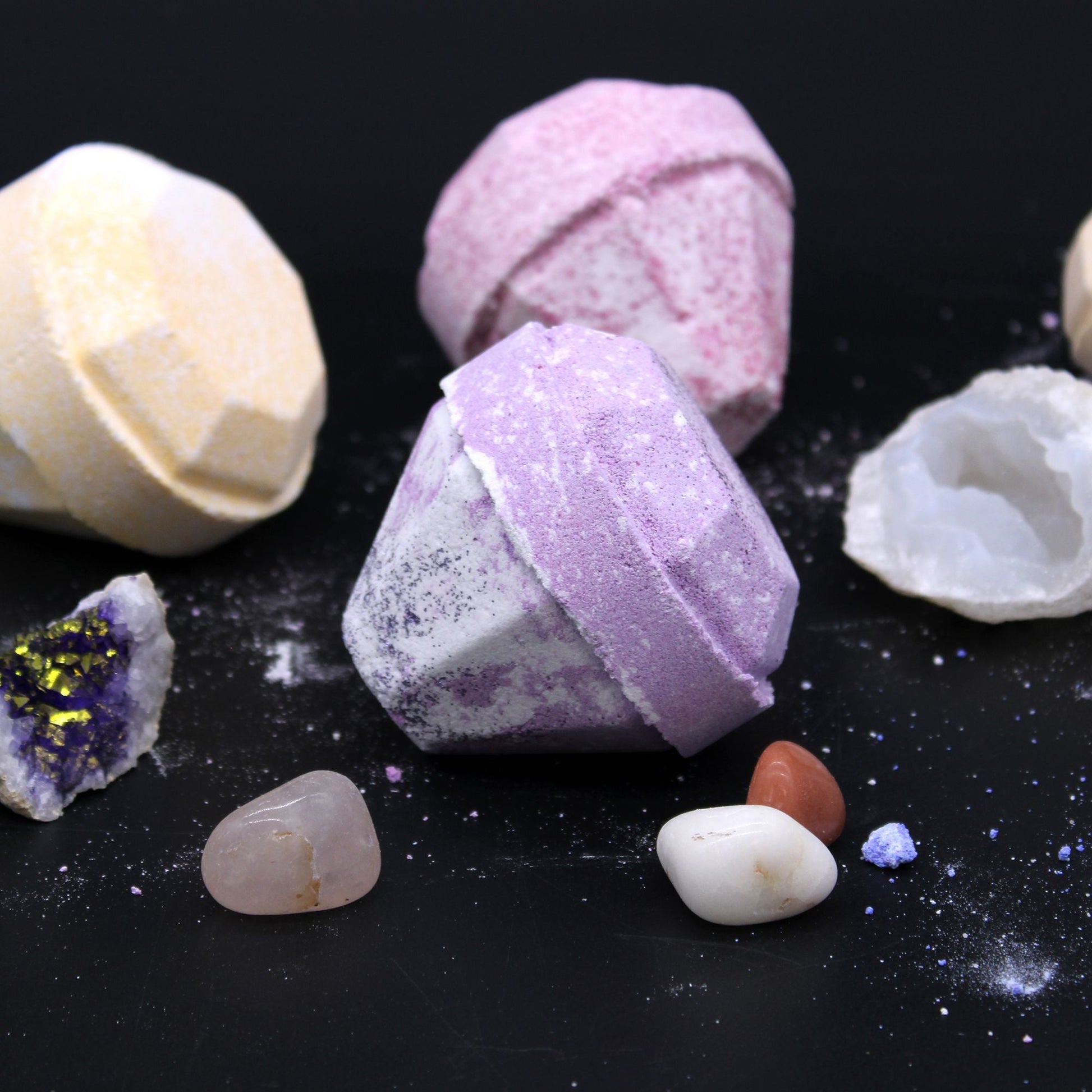 Gemstone Bath Bomb - Very Berry Gemstone Bath Bomb - Bath Indulgence