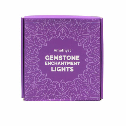 Gemstone Enchantment Lights - Amethyst Gemstone Enchantment Lights - Bath Indulgence