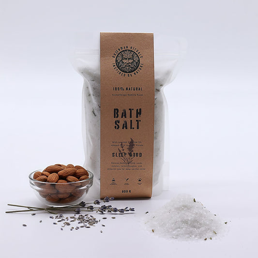 Greenman Rituals Lavender Aromatherapy Epsom Bath Salt – Sleep Good Greenman Rituals Bath Salts - Bath Indulgence