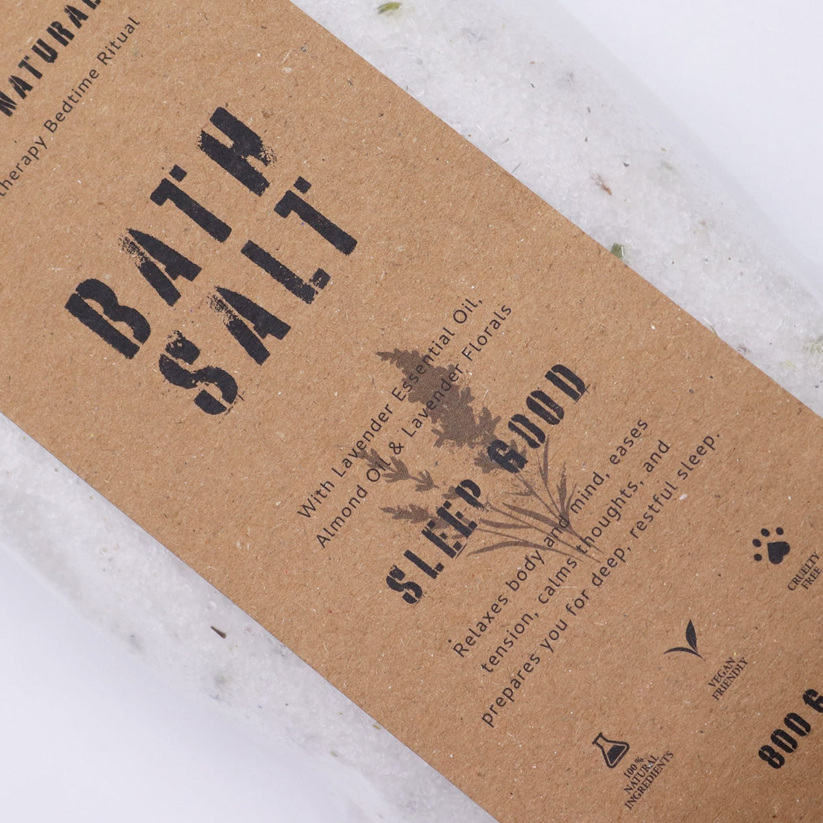 Greenman Rituals Lavender Aromatherapy Epsom Bath Salt – Sleep Good Greenman Rituals Bath Salts - Bath Indulgence