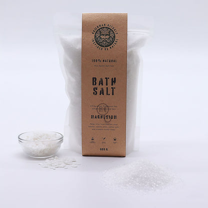 Greenman Rituals Magnesium Epsom Bath Salt – Pure Formula Greenman Rituals Bath Salts - Bath Indulgence