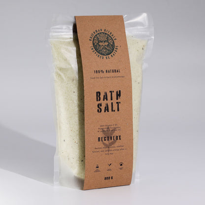 Greenman Rituals Menthol Aromatherapy Epsom Bath Salt – Recovery Greenman Rituals Bath Salts - Bath Indulgence