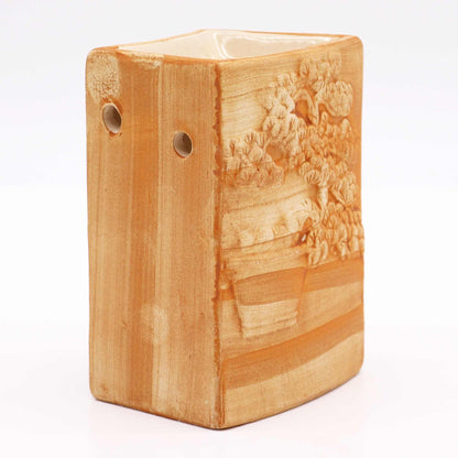 Hand Painted Bonsai Burner - Sand Cool Designs Oil Burners - Bath Indulgence