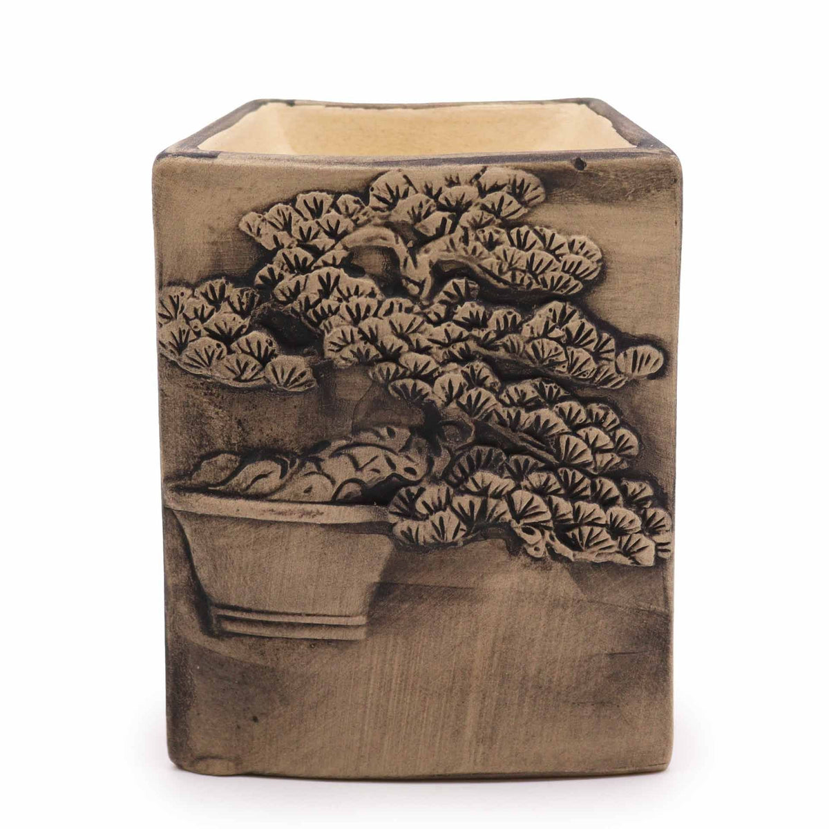 Hand Painted Bonsai Burner - Slate Cool Designs Oil Burners - Bath Indulgence