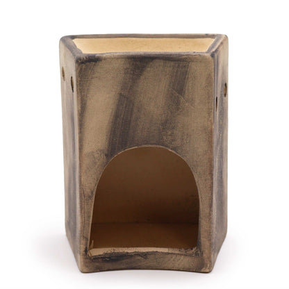 Hand Painted Bonsai Burner - Slate Cool Designs Oil Burners - Bath Indulgence