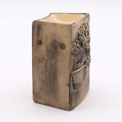 Hand Painted Bonsai Burner - Slate Cool Designs Oil Burners - Bath Indulgence