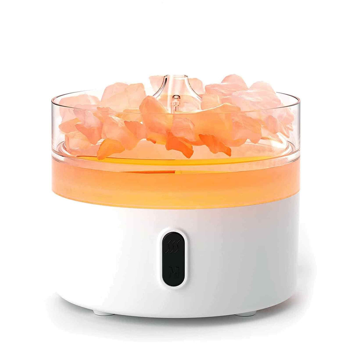 Himalayan Salt Aroma Diffuser - Night Light - USB - C - Flame Effect ( salt included) Aroma Diffusers - Bath Indulgence