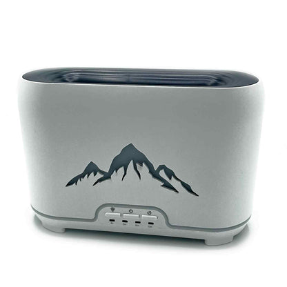 Himalayas Aroma Diffuser - USB - C - Remote control - Flame Effect Aroma Diffusers - Bath Indulgence
