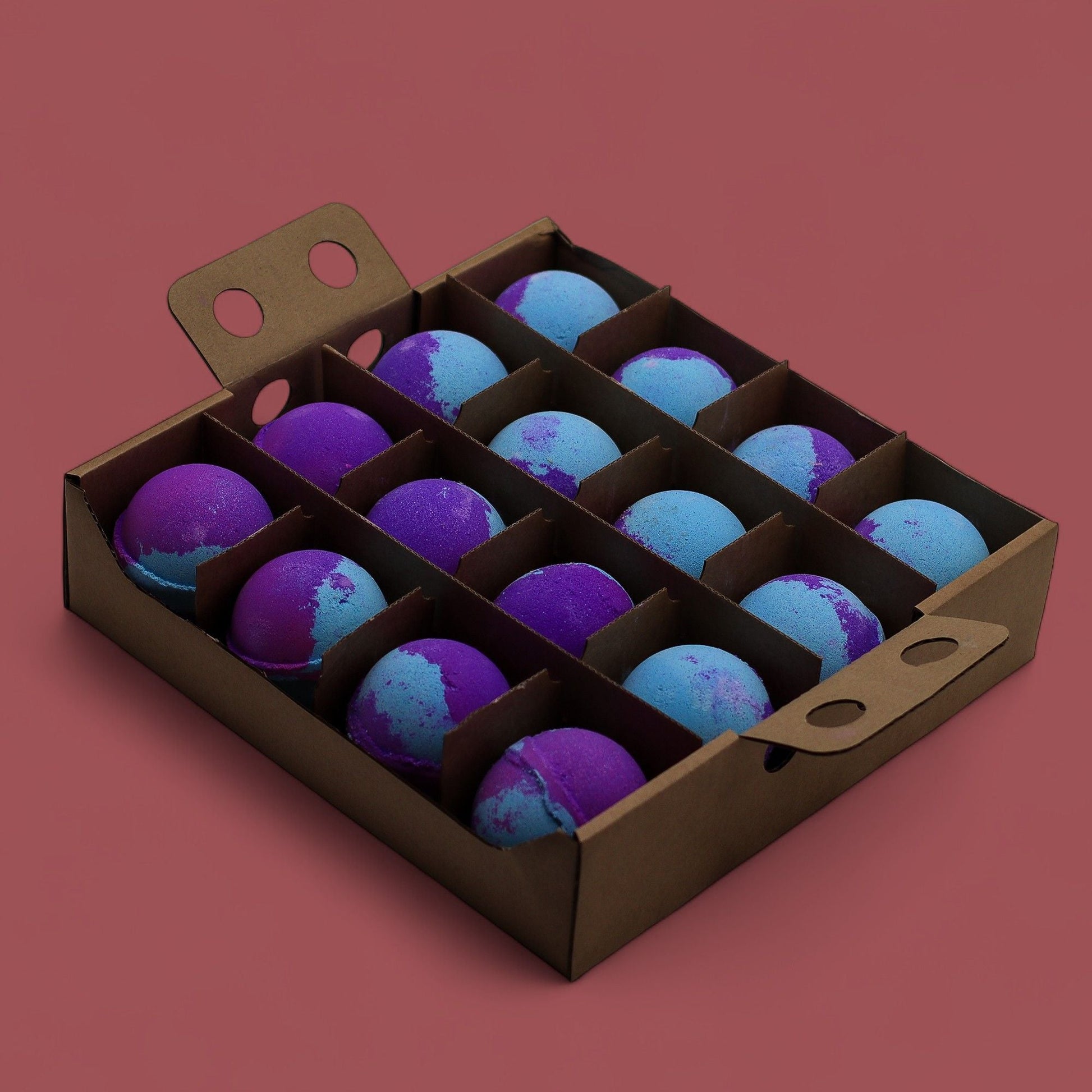 Jumbo Bath Bomb 250g - Amethyst Creed Jumbo Bath Bombs - 180g - Bath Indulgence