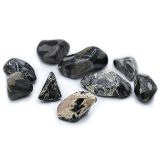 L Tumble Stones - Jasper - Silverleaf Medium and Large Tumble Stones - Bath Indulgence