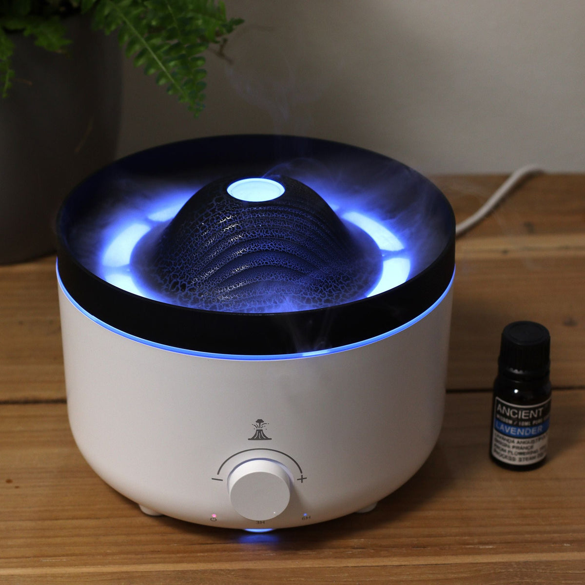 Large Volcano Effect Aroma Diffuser (plug) Two Colours - 560ml Aroma Diffusers - Bath Indulgence