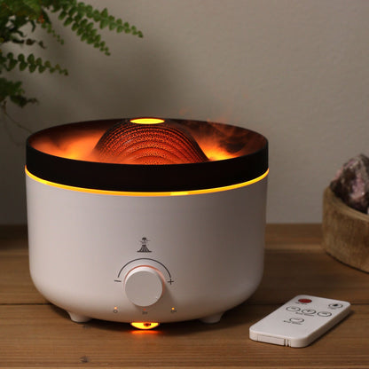 Large Volcano Effect Aroma Diffuser (plug) Two Colours - 560ml Aroma Diffusers - Bath Indulgence