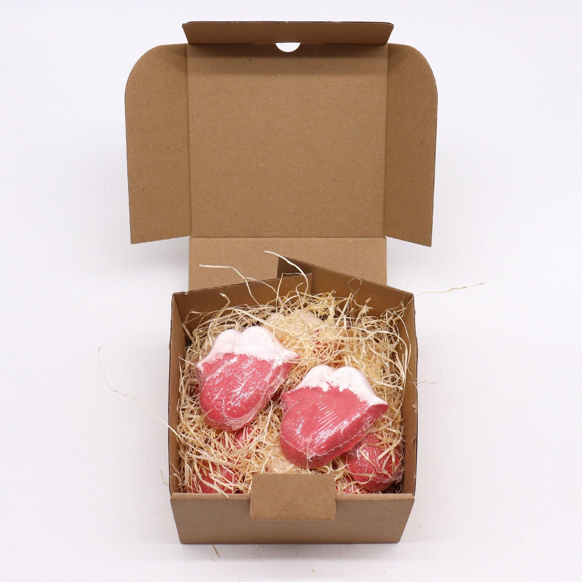 Lips Bathbomb 60g Shaped Bath Bombs for Kids - Bath Indulgence