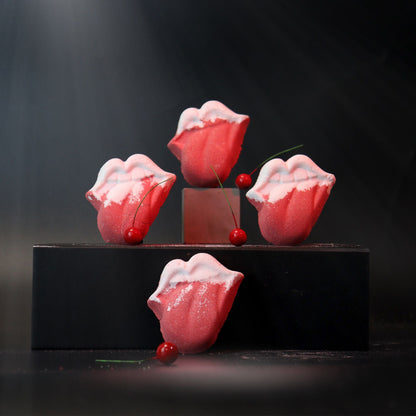 Lips Bathbomb 60g Shaped Bath Bombs for Kids - Bath Indulgence