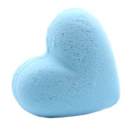 Love Heart Bath Bomb 70g - Baby Powder Scent Love Heart Bath Bomb 70g - Bath Indulgence