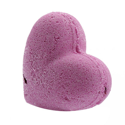 Love Heart Bath Bomb 70g - Ylang & Rose Love Heart Bath Bomb 70g - Bath Indulgence