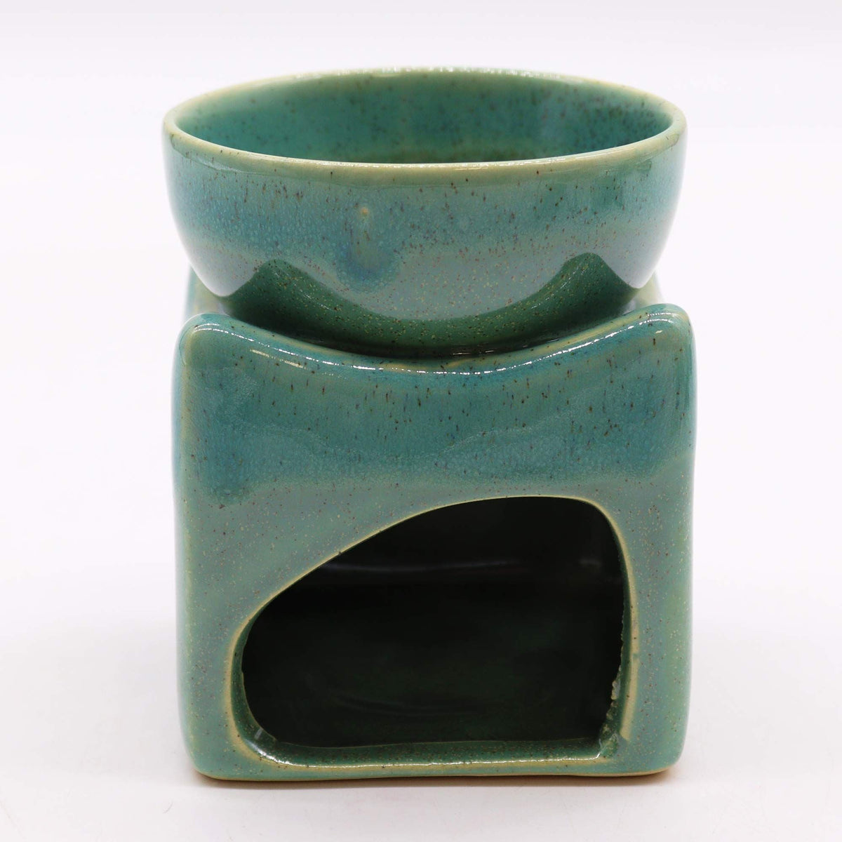 Lucky Coin Large Oil Burner - Jade Cool Designs Oil Burners - Bath Indulgence