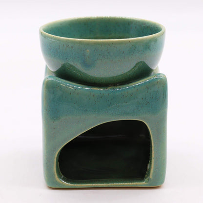 Lucky Coin Large Oil Burner - Jade Cool Designs Oil Burners - Bath Indulgence