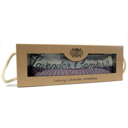 Luxury Lavender Wheat Bag in Gift Box - Lavender Comforts Luxury Lavender Wheat Bag in Gift Box - Bath Indulgence
