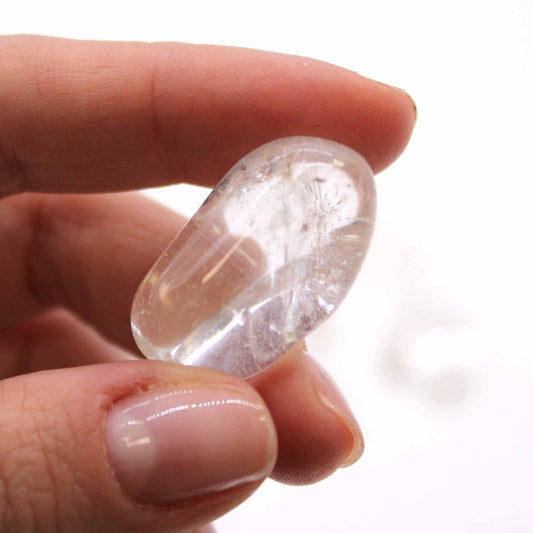 M Tumble Stones - Rock Crystal Grade A Medium and Large Tumble Stones - Bath Indulgence