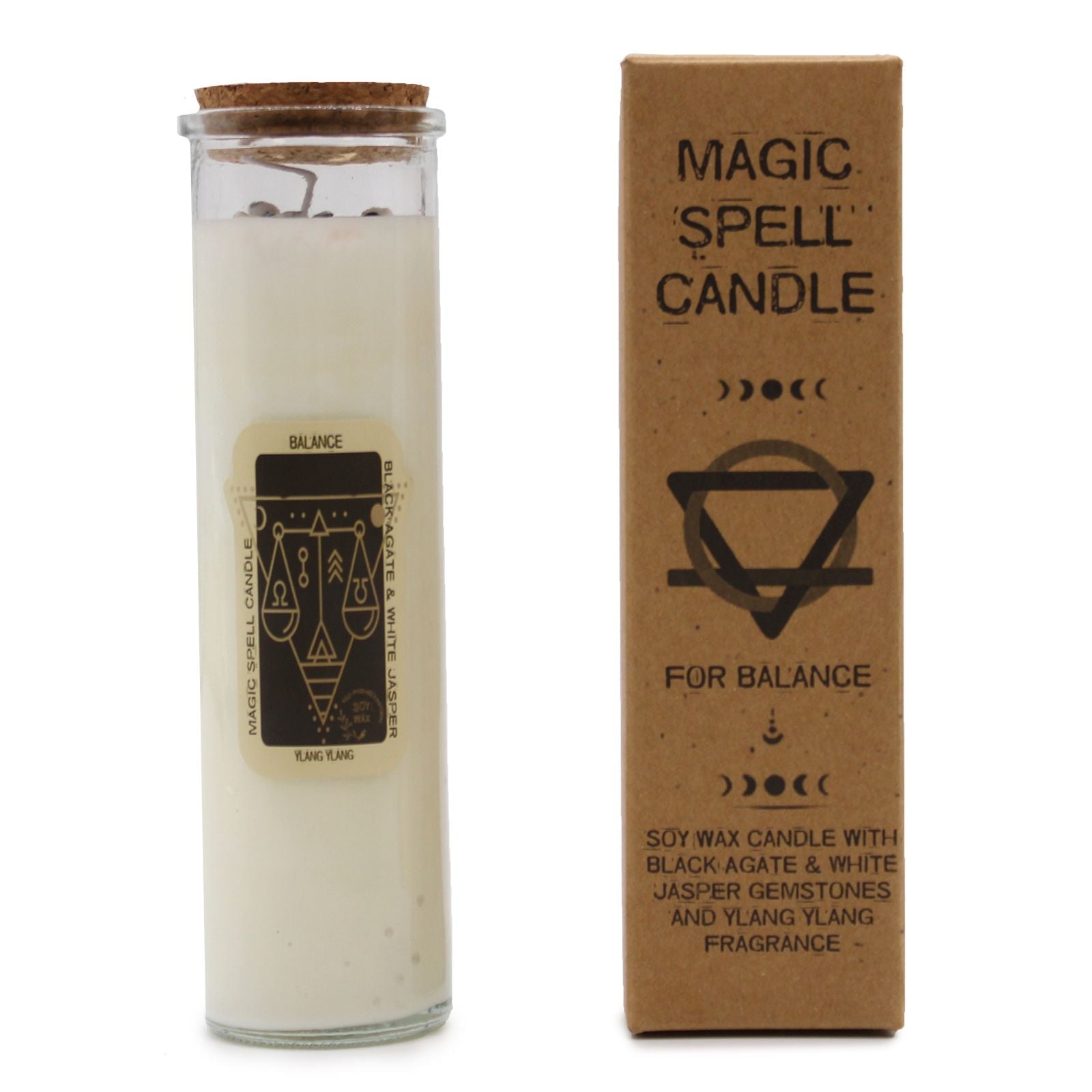 Magic Spell Candle - Balance Magic Spell Candles - Bath Indulgence