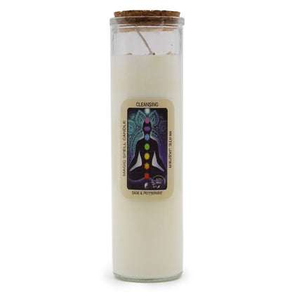 Magic Spell Candle - Cleansing Magic Spell Candles - Bath Indulgence