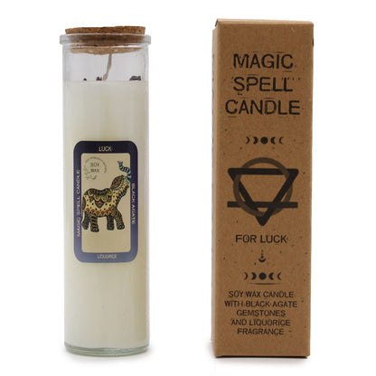 Magic Spell Candle - Luck Magic Spell Candles - Bath Indulgence