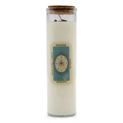 Magic Spell Candle - Protection Magic Spell Candles - Bath Indulgence