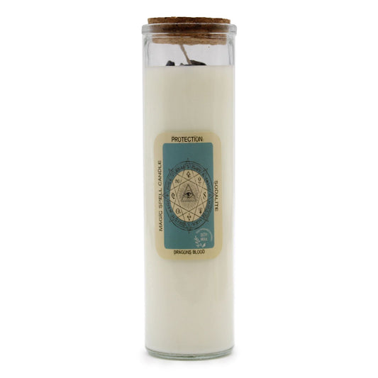 Magic Spell Candle - Protection Magic Spell Candles - Bath Indulgence