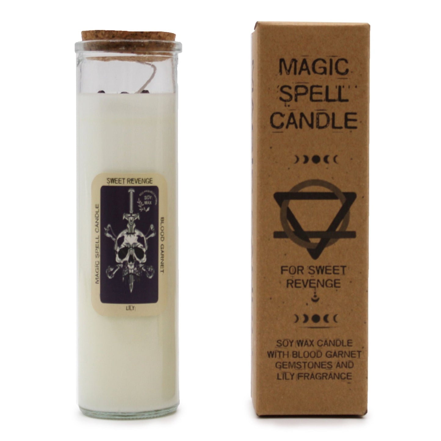 Magic Spell Candle - Sweet Revenge Magic Spell Candles - Bath Indulgence