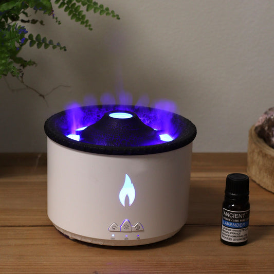 Medium Volcano Effect Aroma Diffuser (plug) Two Colours - 360ml Aroma Diffusers - Bath Indulgence