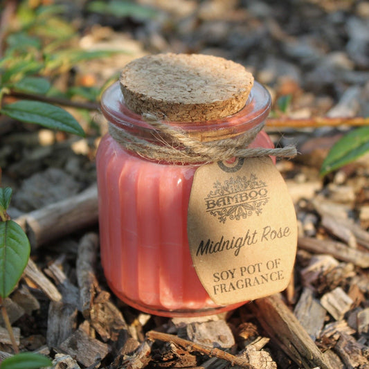 Midnight Rose Soy Pot of Fragrance Candles Soy Pot of Fragrance Candle - Bath Indulgence