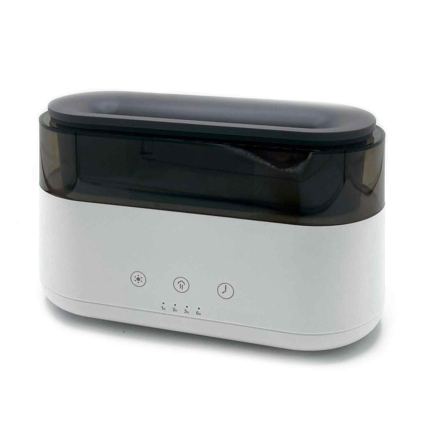 Modern Aroma Diffuser - LED Clock - USB - C - Flame Effect Aroma Diffusers - Bath Indulgence