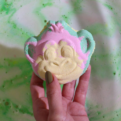Monkey Bathbomb 90g Shaped Bath Bombs for Kids - Bath Indulgence